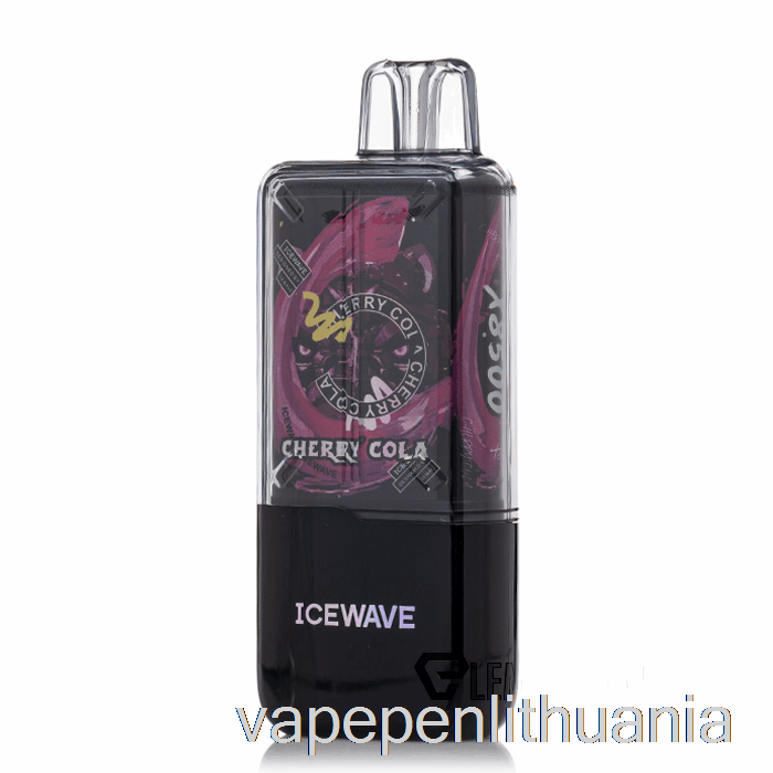 Icewave X8500 Vienkartinis Vyšnių Kolos Vape Skystis